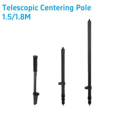 خرید 1.5M 1.8M تلسکوپی مرکز قطب قابل حمل RTK GPS سنجش چوب آلومینیوم آلیاژ وزن سبک 1PCS تولید آنلاین