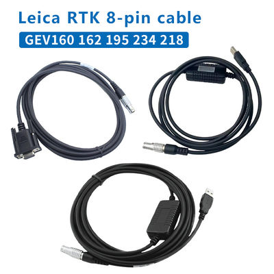 خرید لیکا GPS RTK GS10/14/15/16 GEV162 GEV234 GEV218 GEV سری انتقال داده کابل 8 پین برای انتقال دقیق داده تولید آنلاین