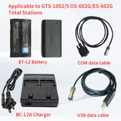خرید Suitable for GTS-1002/5, OS-602G/ES-602G Total Stations BT-L2 Battery BC-L2A Charger تولید آنلاین