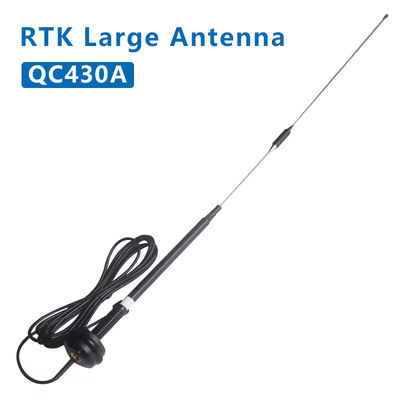 RTK UHF آنتن بزرگ QC430A 430-450Mhz آنتن رادیویی نقشه برداری جهانی برای عملکرد بهینه نقشه برداری