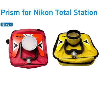 Prism Single AK18 قابل استفاده برای Nikon South Trimble Top-C Sokk-ia Series اندازه گیری Prism کل ایستگاه با یک کیسه نرم