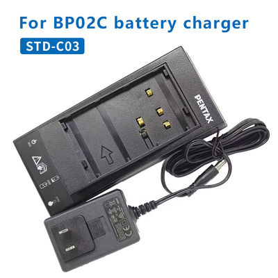 شارژر حرفه ای STD-C03 برای ایستگاه کل پنتاکس BP02C باتری MB02 باتری بررسی شارژ