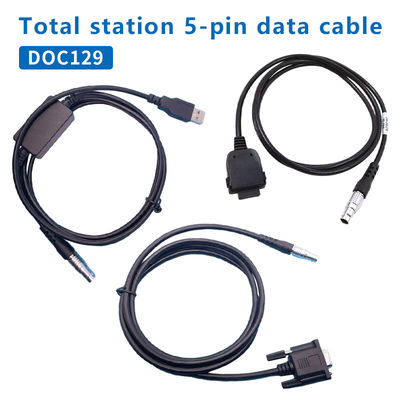 DOC129 کابل داده برای TOPCON SOKKIA کل ایستگاه های ES/OS/PS به PC (win11) 5 پین