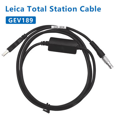 GEV189 734700 کابل دانلود داده USB لوازم جانبی ضروری برای ایستگاه کل نظرسنجی لیکا 0.B 5 پین