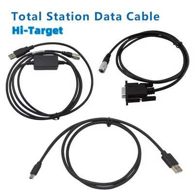 کابل دانلود داده های 6 PIN USB RS232 مناسب برای بررسی هدف بالا ایستگاه کل HTS221/420/121/520/ATS320
