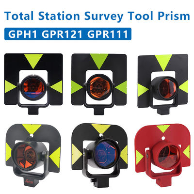 GPR111 GPH1 GPR121 منشور تکی برای ایستگاه های توتال لایکا ابزار نقشه برداری منشور افست 0 میلی متر ثابت با کیف نرم