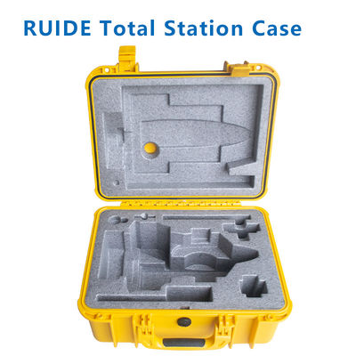 جعبه سخت پلاستیکی زرد جدید برای ابزار سنجش RUIDE RTS822 TIANYU CTS630 کل ایستگاه