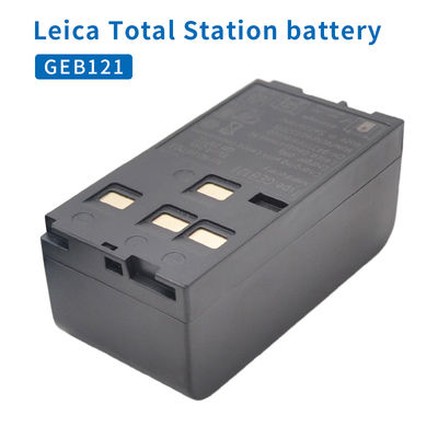 باتری GEB121 برای Leica TCR407, TCR702, TCR802 TPS-400 TPS-1100 TPS-800 TPS-700 TC302/402، نقشه برداری ایستگاه توتال 6 ولت 4200 میلی آمپر ساعت