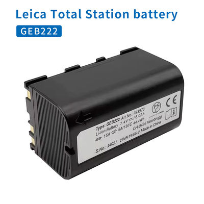 باتری GEB222 برای سیستم GPS ایستگاه توتال لایکا ATX1200 1230 Piper 100 200 Lases Survey Instruments باتری قابل شارژ