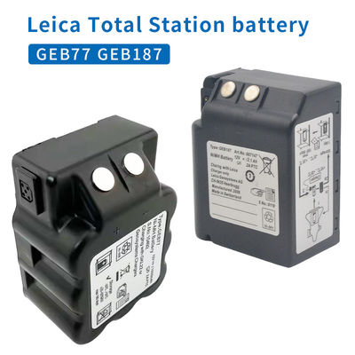 باتری طولانی مدت GEB187/77 برای Leica TCA1100 TCA1700 TCA1800 TPS1000 TPS2000 TPS2003 بررسی کل ایستگاه NI-MH