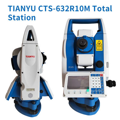 ایستگاه توتال CTS-632R10M Tianyu با صفحه لمسی، دقت 2 اینچ