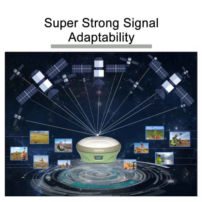 ابزار سنجش GPS RTK Base و Rover FOIF A60 PRO 1408 کانال های GNSS GPSS RTK RECEIVER 6