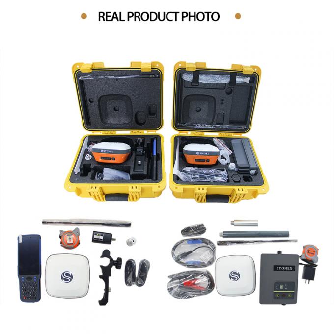 نسخه بین المللی سیستم پایه GNSS RTK و ایستگاه Rover STONEX S3A/S850 ابزار سنجش GPS 2